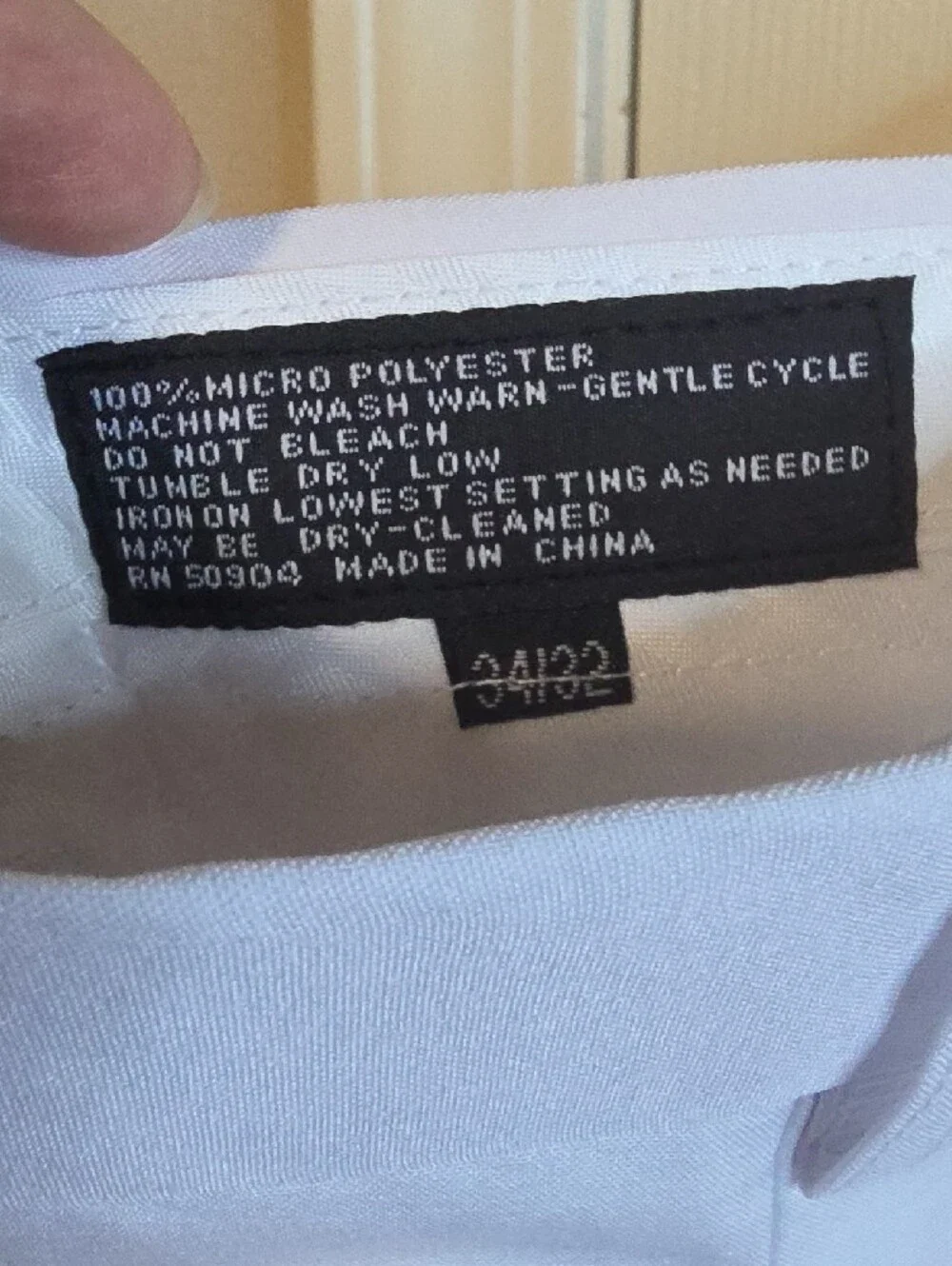 Men's White Dress Pants - Tailored Straight Leg